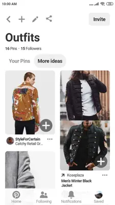 Pinterest Lite android App screenshot 1