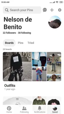 Pinterest Lite android App screenshot 2